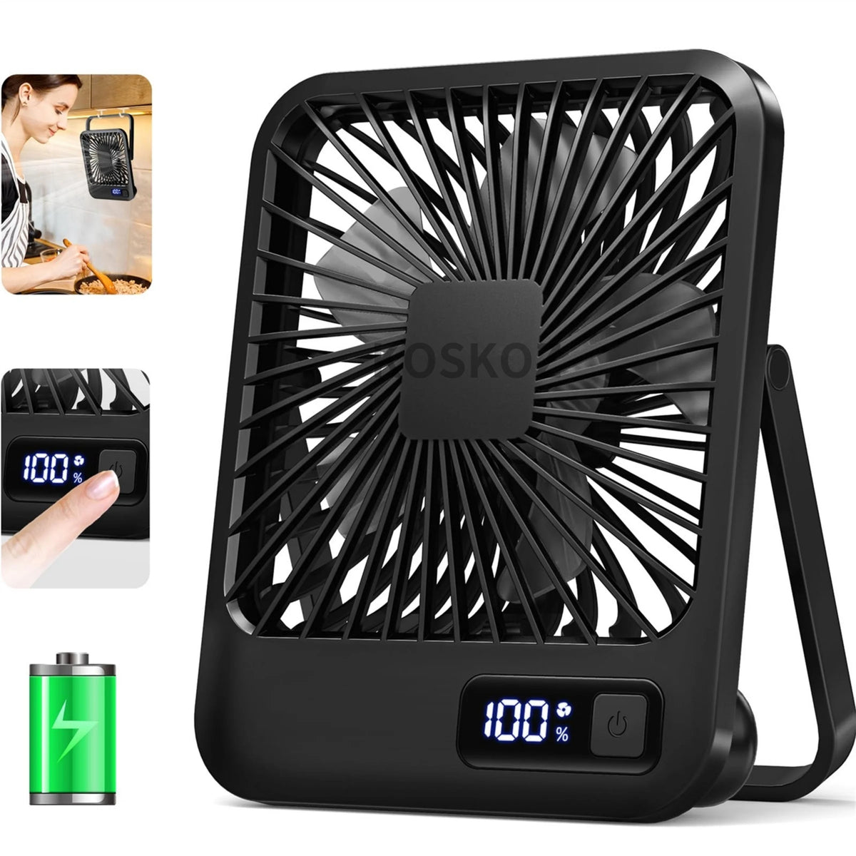 Ventilador USB Plegable con 5 Velocidades