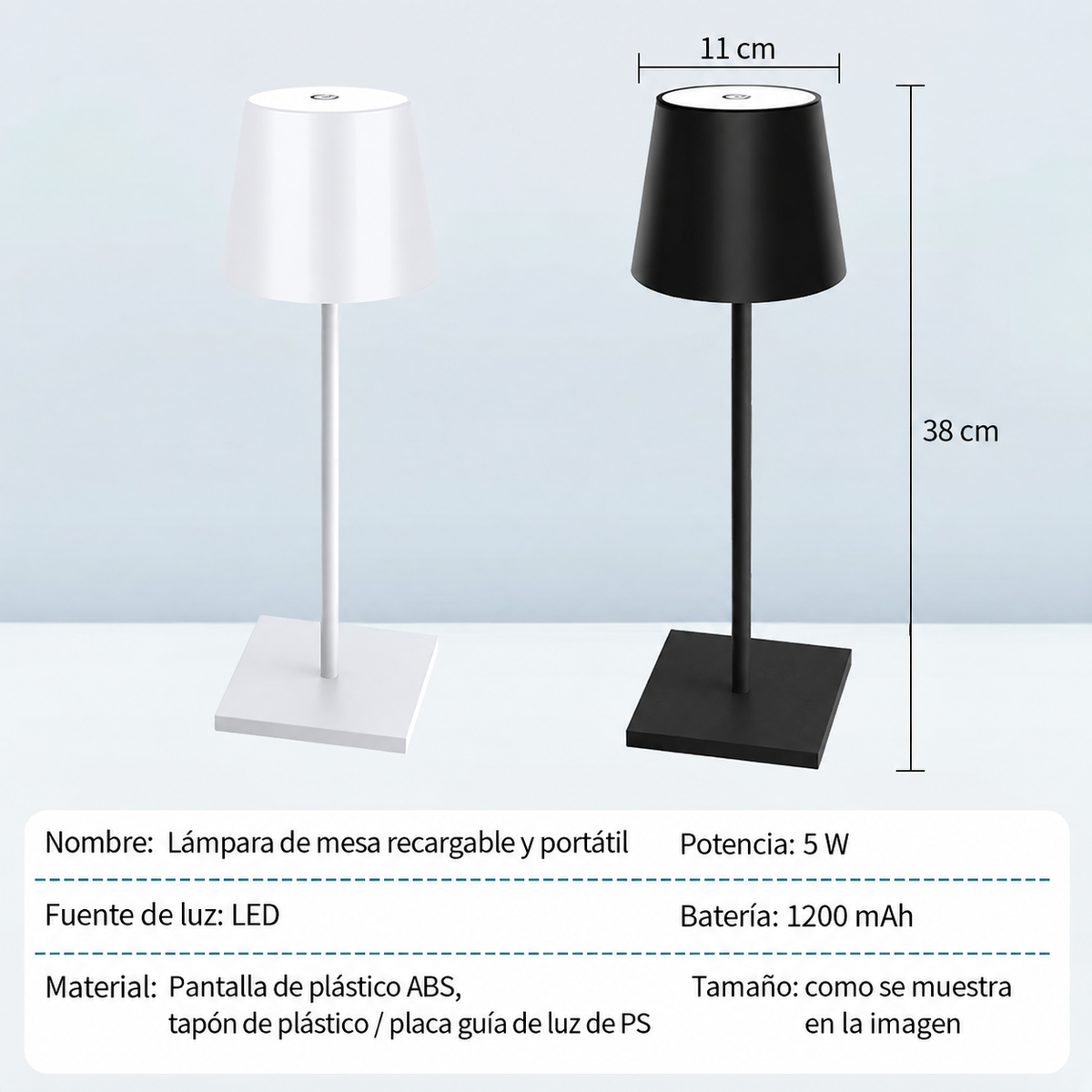Lámpara de mesa LED