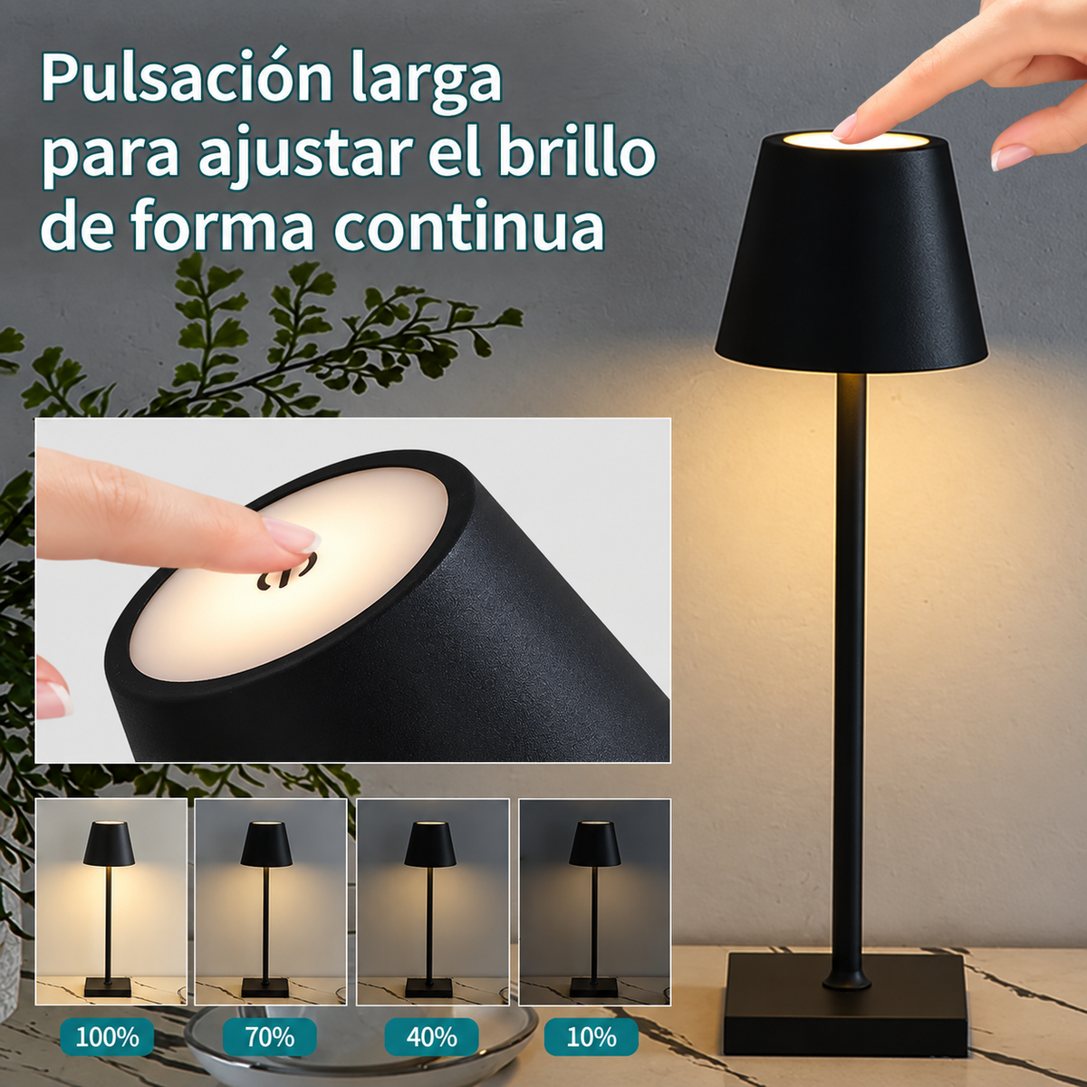 Lámpara de mesa LED