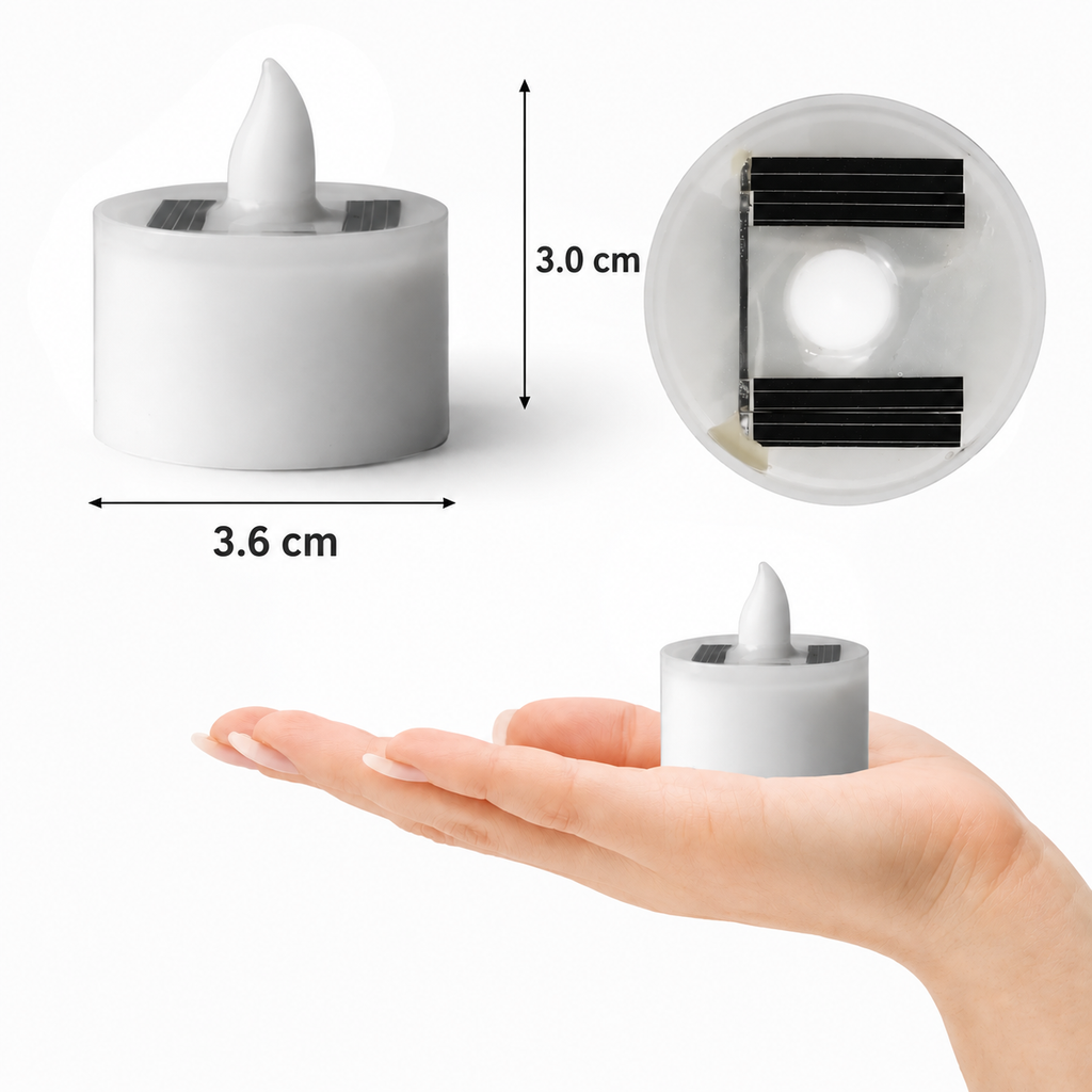 Velas Solares LED para Exterior