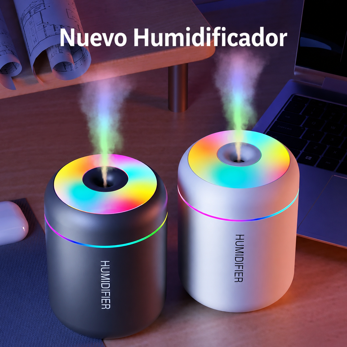 Mini Humidificador USB Silencioso H09 Pro