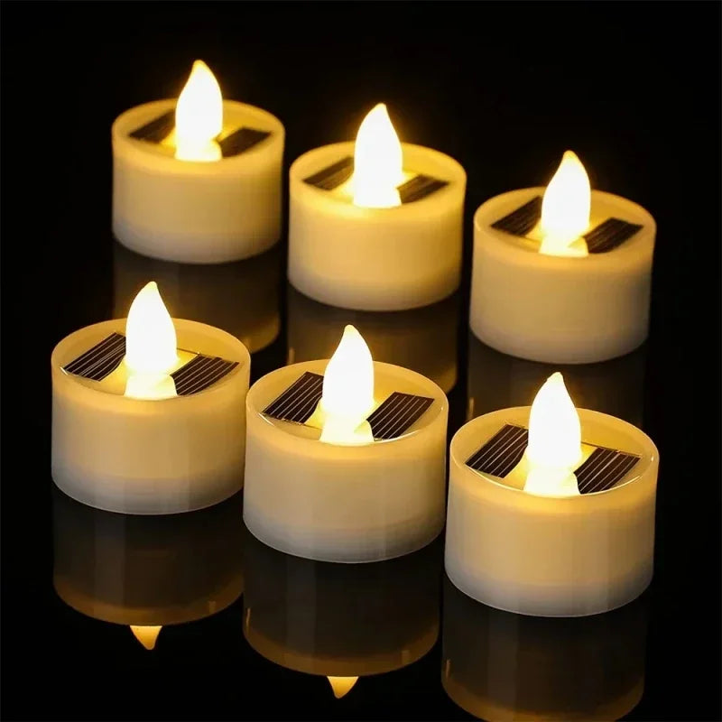 Velas Solares LED para Exterior