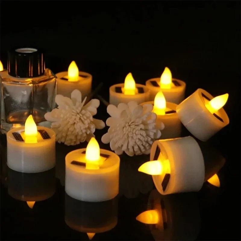 Velas Solares LED para Exterior