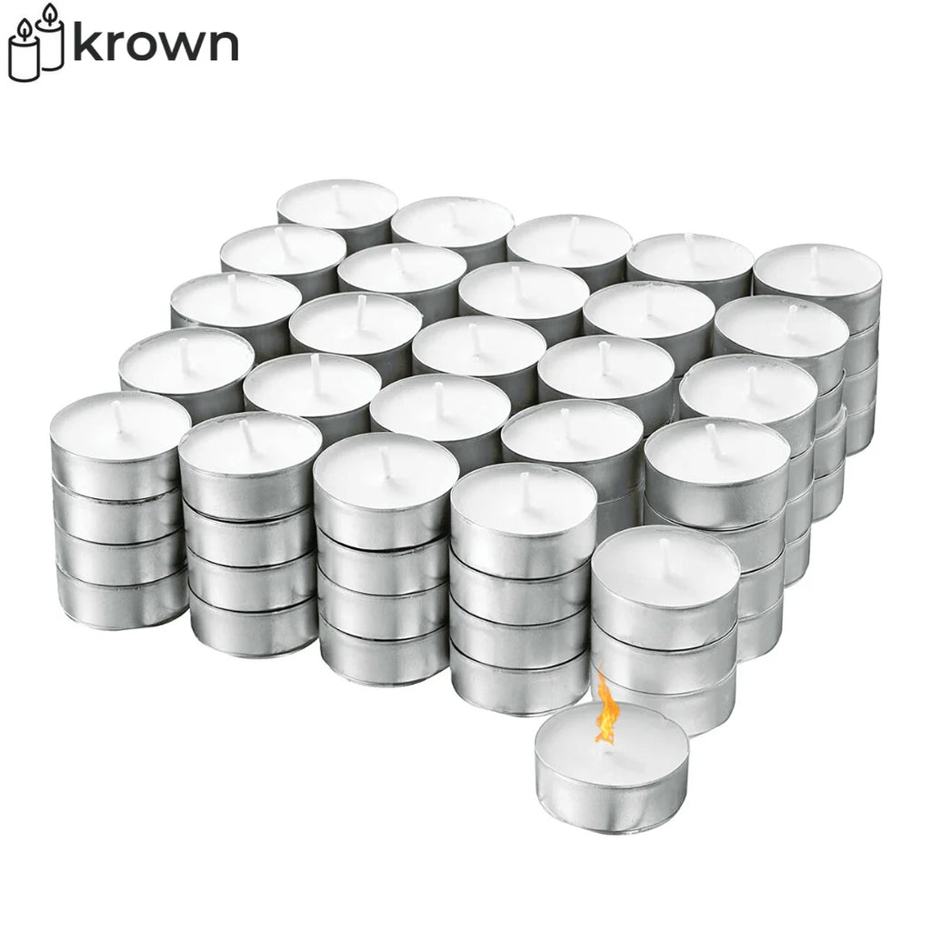 Mini Velas de Té Blancas