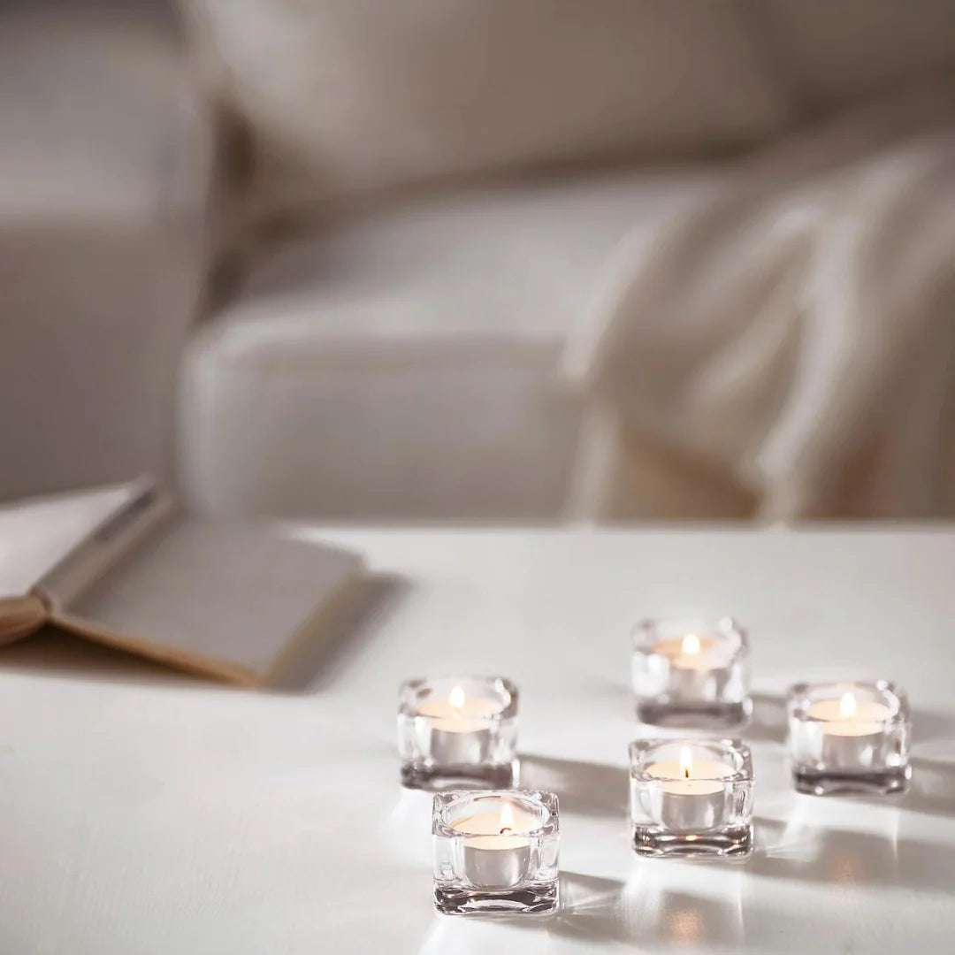 Mini Velas de Té Blancas